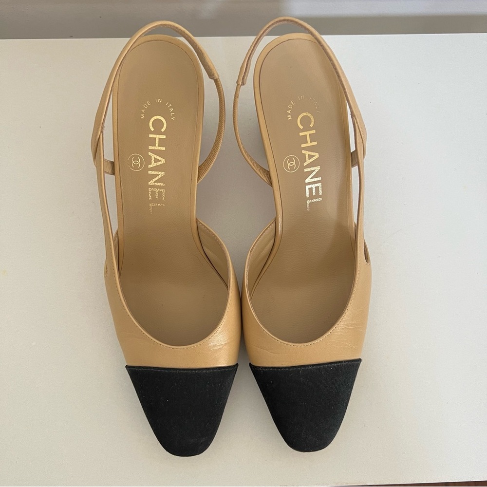 Chanel Slingback Pumps 36